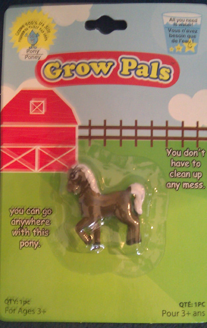 Pony- Dog - Monkey Grow Pals